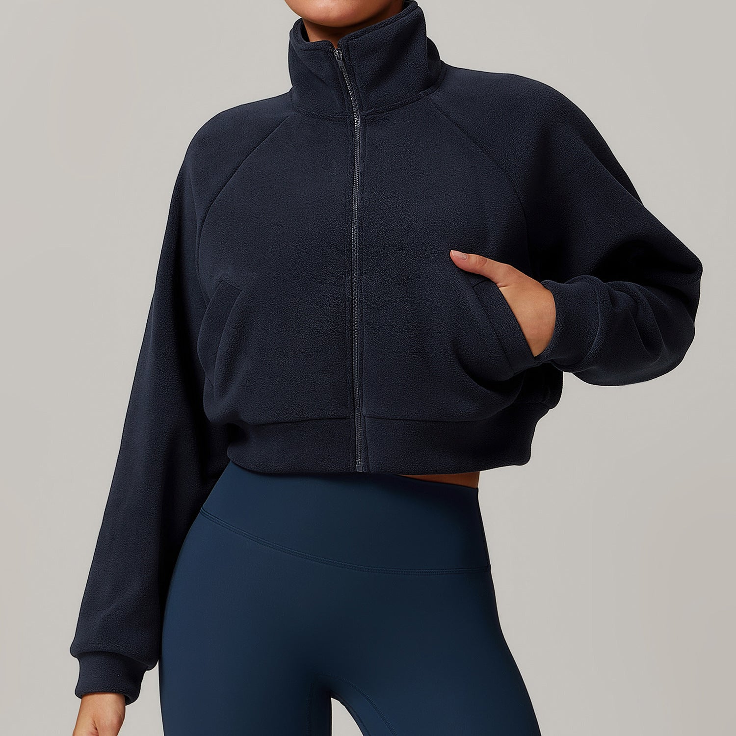 Ava Fleece Jacket by Pear Girly